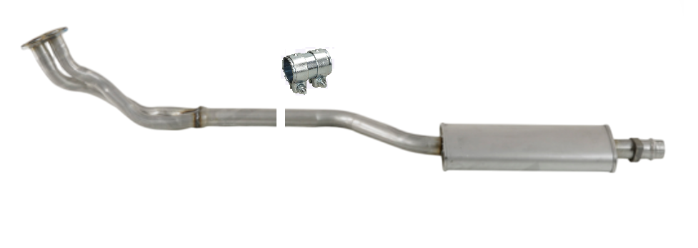 Walker Mittelschalldämpfer Mitteltopf Auspuff fürBMW E30 316i 318i Touring 87-91