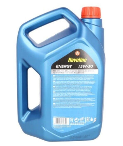4L Texaco Havoline Energy 5W30 fully synthetic engine oil Ford Renault Land Rover