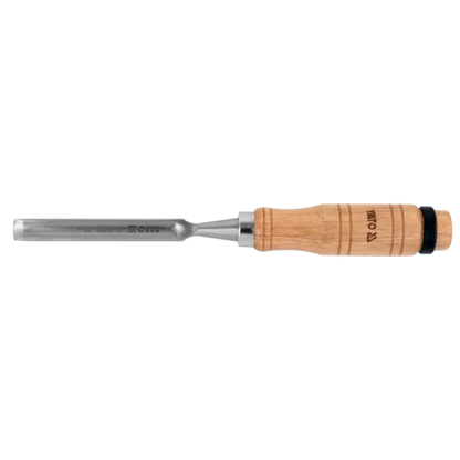 Holzmeißel halbrund Stechbeitel Meißel handkreisförmig 12mm #55 Holzgriff