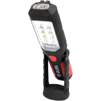 Werkstattlampe Arbeitsleuchte 280lm Taschenlampe Kfz Auto Handlampe 8+1 LED 3xAA