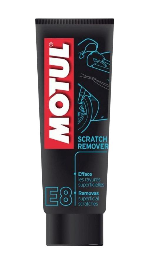 Motul E8 Scratch Remover 100ml für Oberflächenkratzer Kratzer entferner Politur