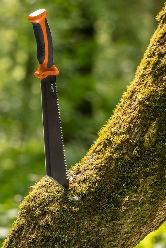 Machete Buschmesser Säge 25/40 cm Sägezahnung Camping Jagd Outdoor Garten klein