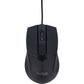 Maus PC Computer Kabelgebunden USB 1000dpi für Mac Büro Office Schwarz optisch
