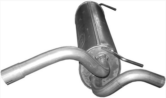 Endschalldämpfer Endtopf Auspuff für Opel Astra J Chevrolet Cruze 1.6 1.8 09-16