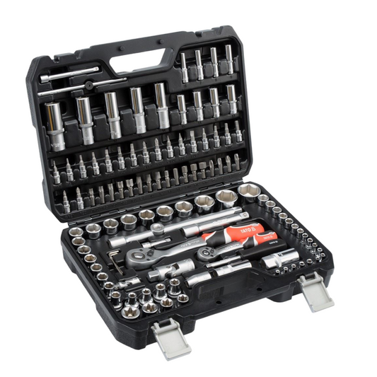 YATO YT-38791 Steckschlüssel Satz 108tlg Werkzeugkoffer Werkzeug Toolkit Bit Set