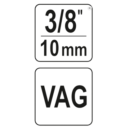 Nockenwellen Drehschlüssel Steckschlüssel für VAG 3/8" 10mm Einstellbuchse