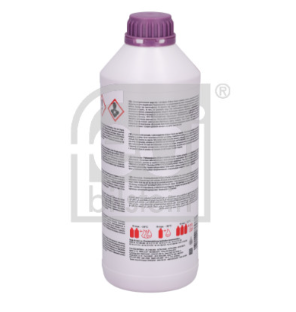 1L Febi Konzentrat Kühlerfrostschutz Kühlflüssigkeit G12 EVO Rot für VW MAN Ford