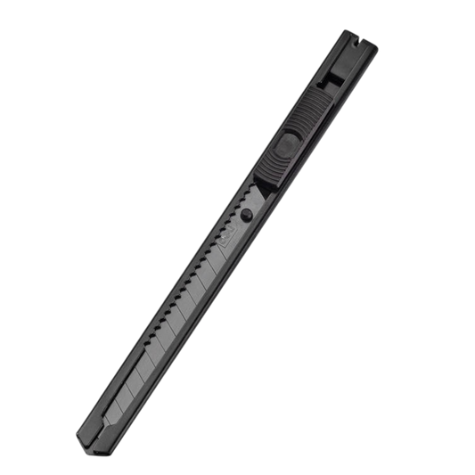 Cuttermesser Teppichmesser Paket Trockenbau Kartonmesser 9mm Schwarz SK5 Klinge