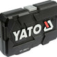 Yato YT-38671 Ratschenkasten 12tlg  1/2" Nusskasten Steckschlüssel Knarren Set