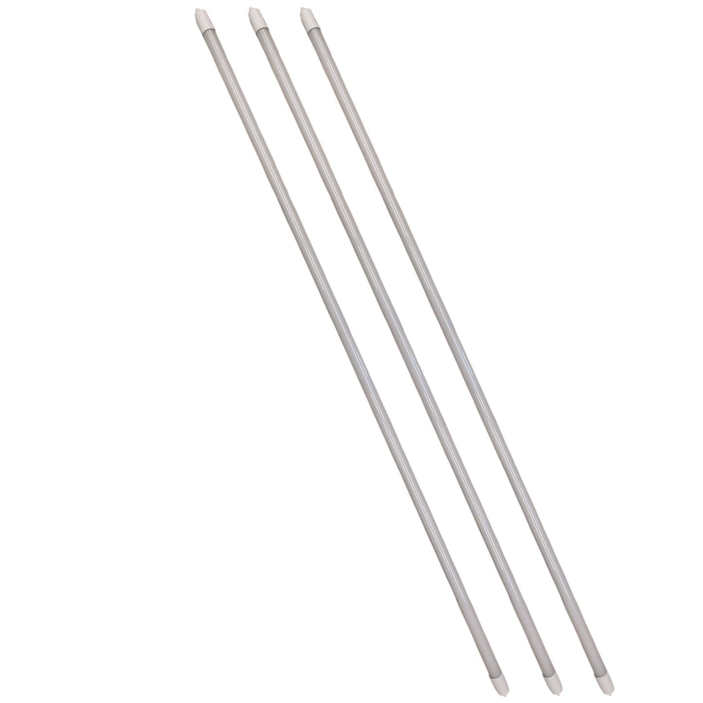 3x LEDRöhre Leuchtstoffrören-Ersatz 2400Lm T8 24W 150cm Kaltweiß 6000K Milchglas