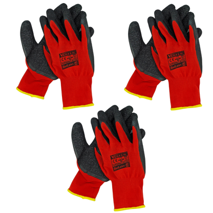 3x Arbeitshandschuhe Gr 10 XL Montagehandschuhe Mechanikerhandschuhe 12er Set