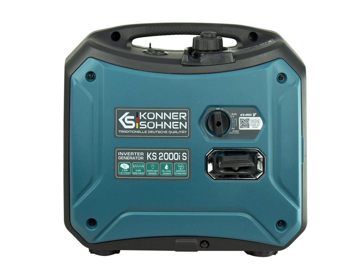 KS2000iS Inverter Stromerzeuger Notstromaggregat Generator 2KW klein Camping