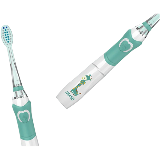 Kinder Schallzahnbürste Elektrische Zahnbürste AAA Batteriebetrieb Wasserdicht