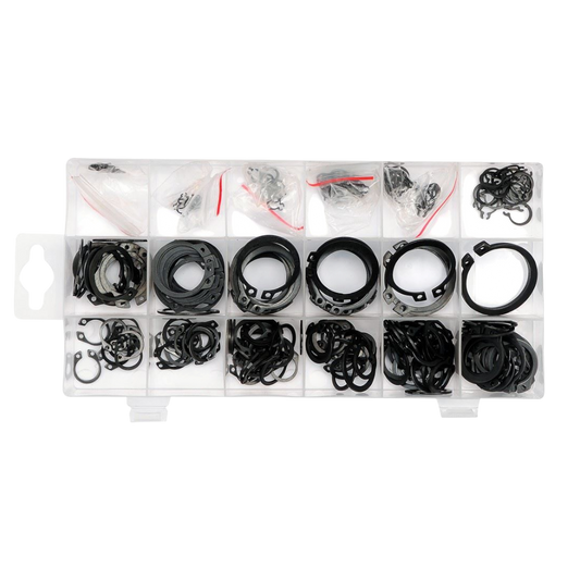 Seegerring Außen Sortiment 300 tlg. Sicherungsring Sprengring 3-32mm Seegeringe