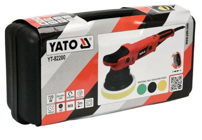 Yato YT-82200 Poliermaschine Rotationsschleifer Lack Poliergerät 150mm 720W