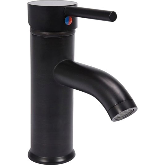 Wasserhahn Waschtischarmatur Waschbecken Badarmatur Einhebel Schwarz Retro Black