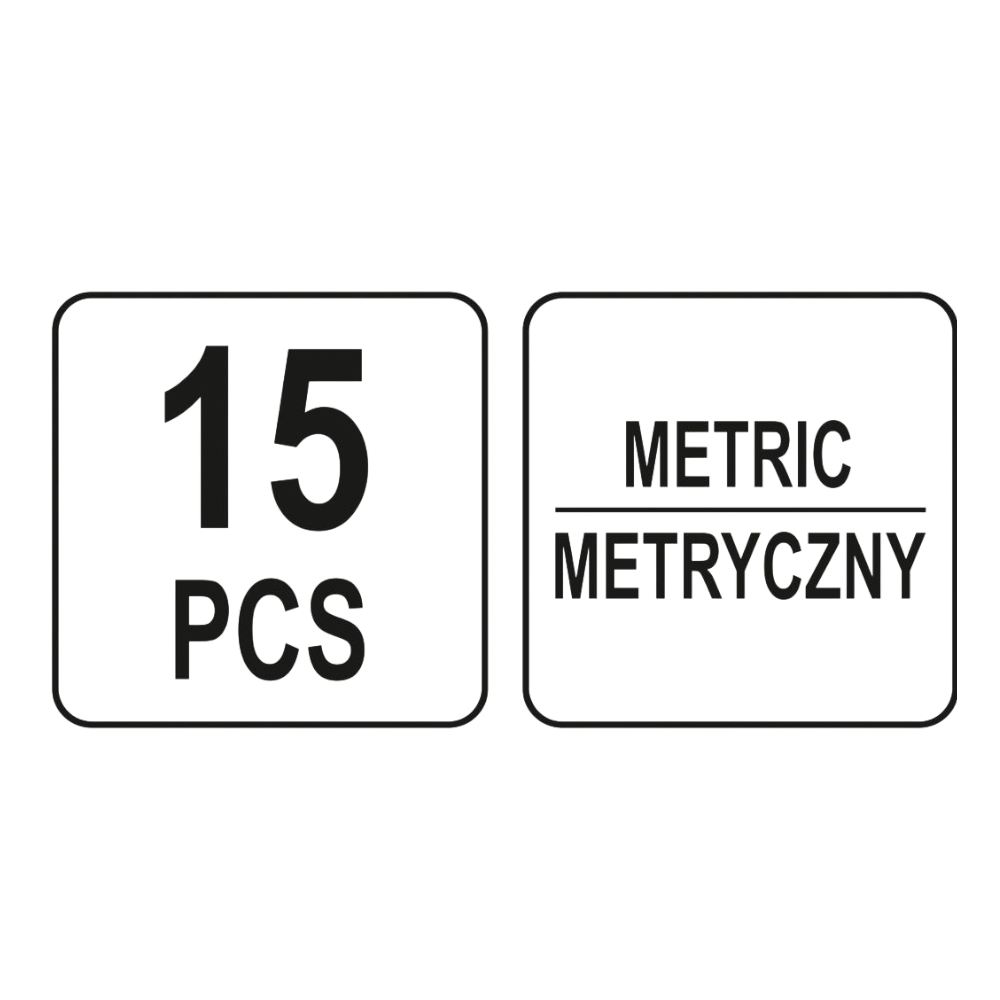 Gewindereparatur Gewindeschneider Satz 15tlg. Gewindebohrer Nachschneider