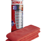 Sonax microfiber towel red for outer paint care professional cleaning washable 2 pieces