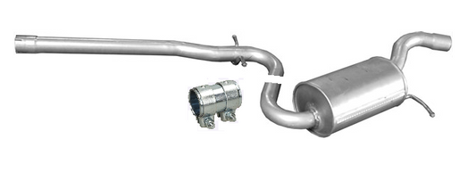 Mittelschalldämpfer Mitteltopf Auspuff Abgas für Skoda Octavia II 1.6 TDI 09-13