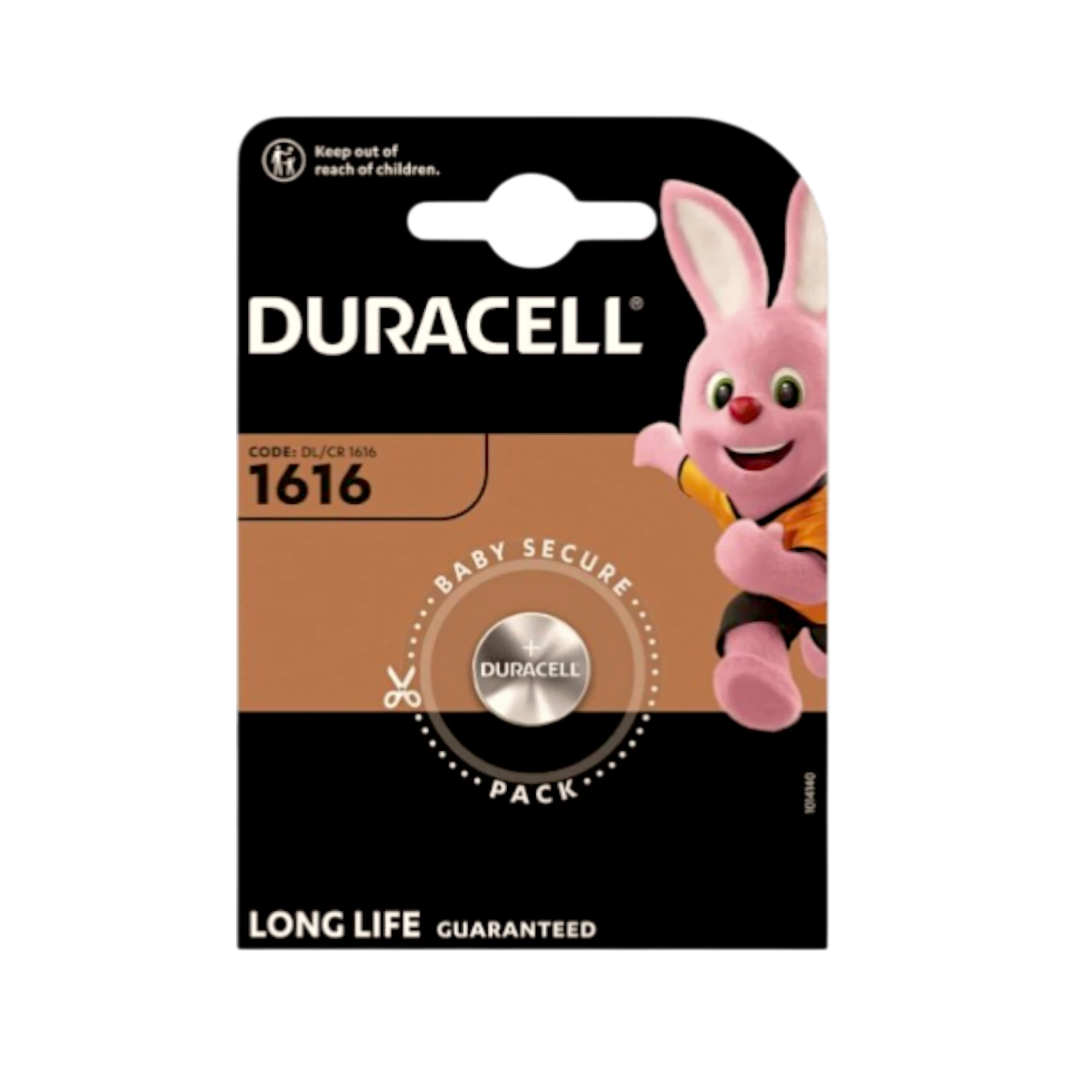 Duracell Batterie Knopfzelle Lithium Autoschlüssel Blister CR1616 DL1616 3V