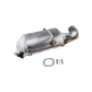 Rußpartikelfilter Partikelfilter Dieselpartikelfilter DPF für Bravo Doblo 1,6JTD