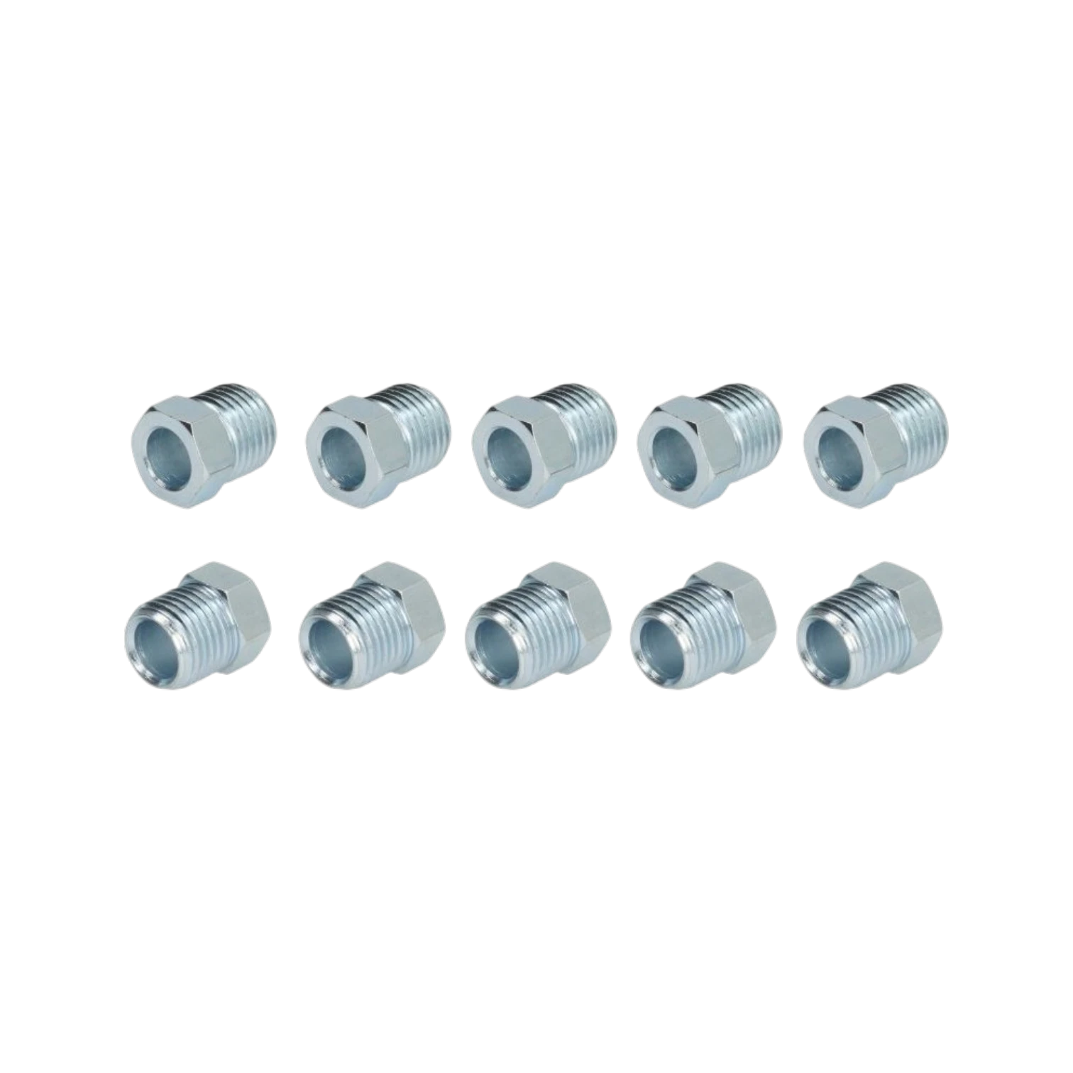 10x Bremsleitung Überwurfschraube Verbinder 8mm M12x1 für Audi VW Skoda Seat BMW