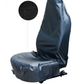Sitzbezug KFZ Sitzschoner Schonbezug Schutzbezug Autositz Schwarz Polyester