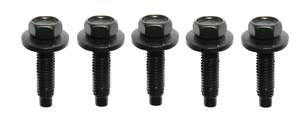 5x M5x18 Schraube Torx Clip Verkleidung Radhausschale Unterboden Karroserie
