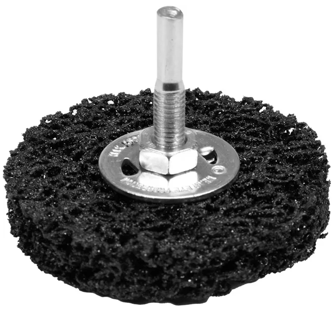 75mm Schleifscheibe Schruppscheibe Reinigungsscheibe Dichtfläche Radnabe Bohrer