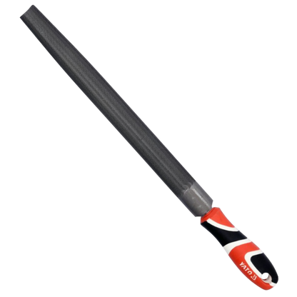 Halbrundfeile E T12 Mittelgrob 30cm 300mm Metall Kunststoff Holz Plastik Flach