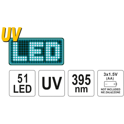 UV LED Lecksuchlampe Klimaanlage Set Leckagen Schutzbrille Suchlampe Reparatur