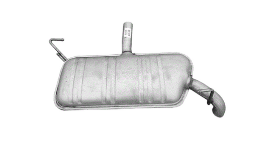 Endschalldämpfer Endtopf Auspuff für Jeep Patriot Dodge Caliber 2.0 2.4 CRD 4x4