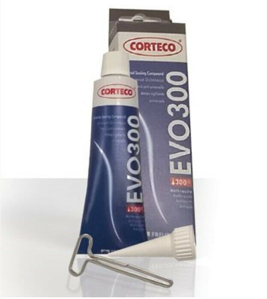 Corteco EVO300 elastische Universal Dichtmasse Abdichtung 70ml Silikon bis 300°C