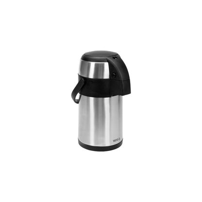 Pumpkanne 2,2L ThermosKanne groß Teekanne Edelstahl Isolierkanne Kaffeekanne