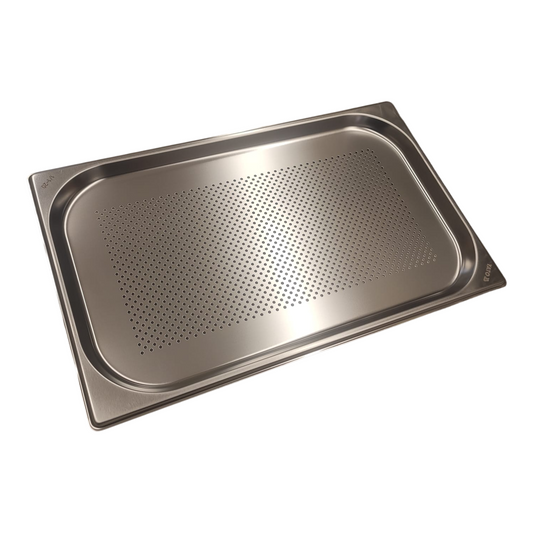 GN 1/1 Gastronomischer Behälter Gastronorm 20mm 3L Essen Abtropf Loch Tablet