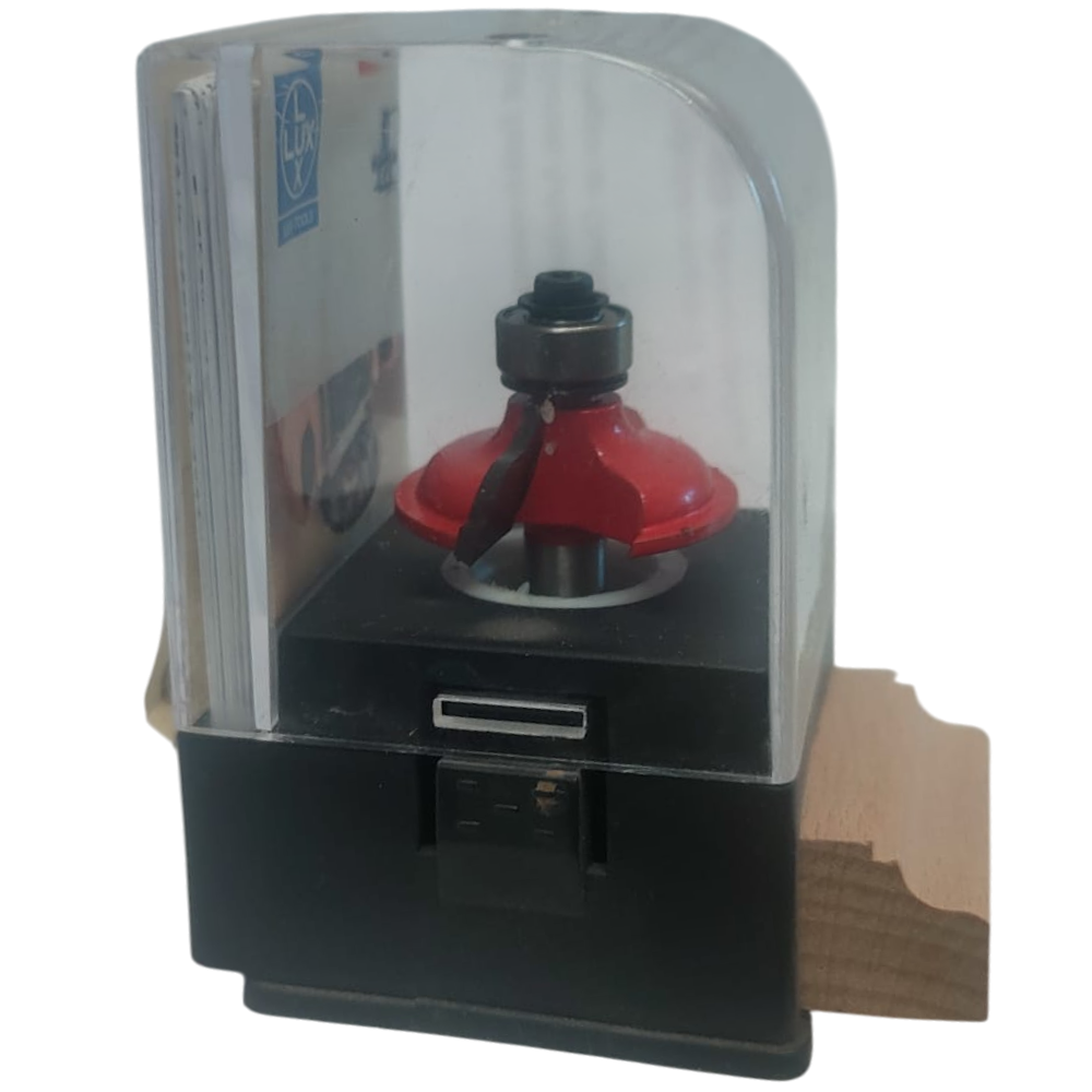 Bündigfräser HM Doppelradienfräser 35 mm Profilfäser Rundkantenfräser Oberfräse