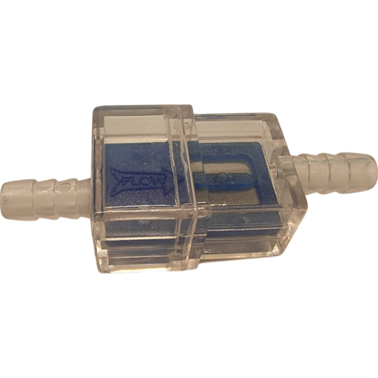 Benzinfilter universal mit Wasserabscheider 6-7 mm Spritfilter Mopet Roller Mofa