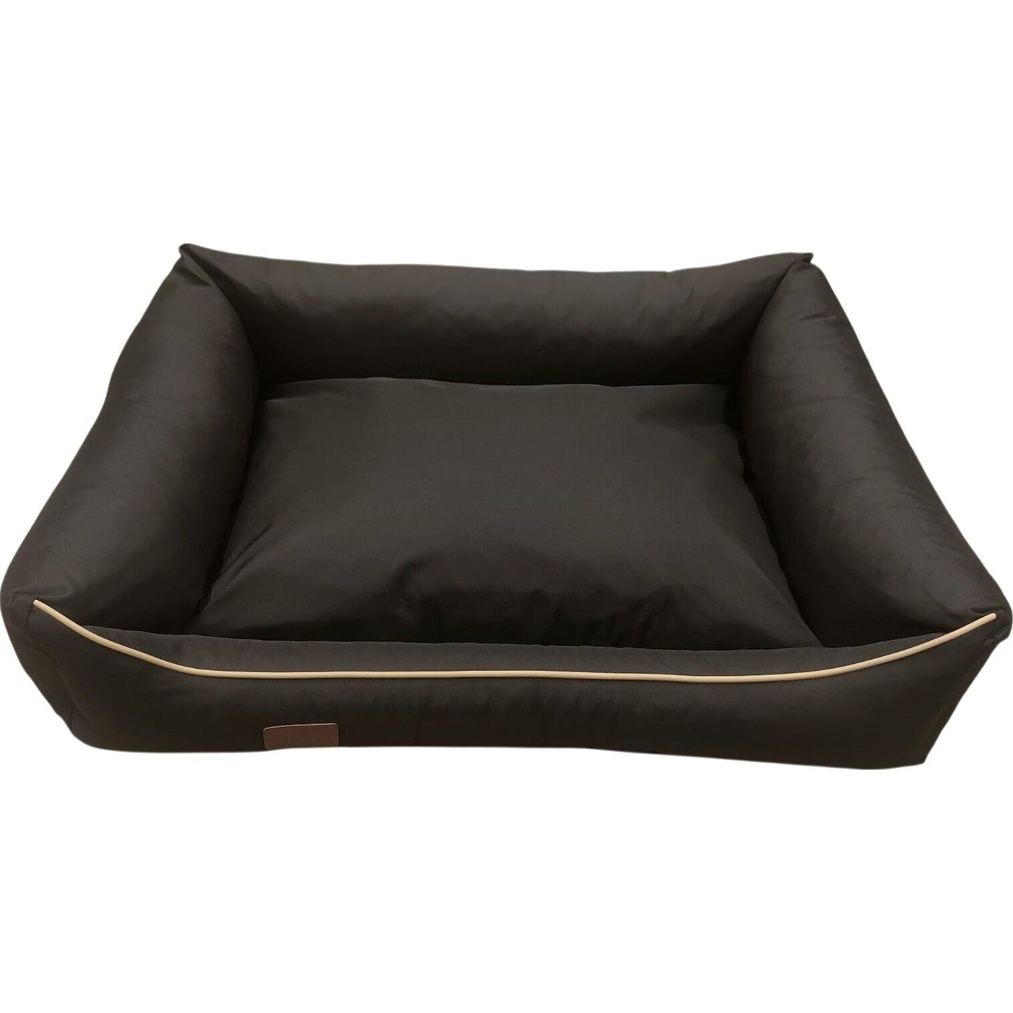 Hundebett Hundekorb Hundekissen Hundesofa Liegeplatz Polyester Korb Gr.L Schwarz