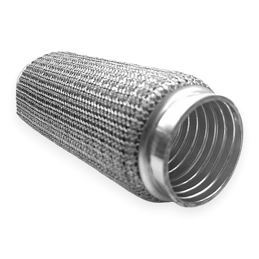 50x200 Flexrohr Flexstück Auspuff Katalysator Softflex Edelstahl mit Interlock