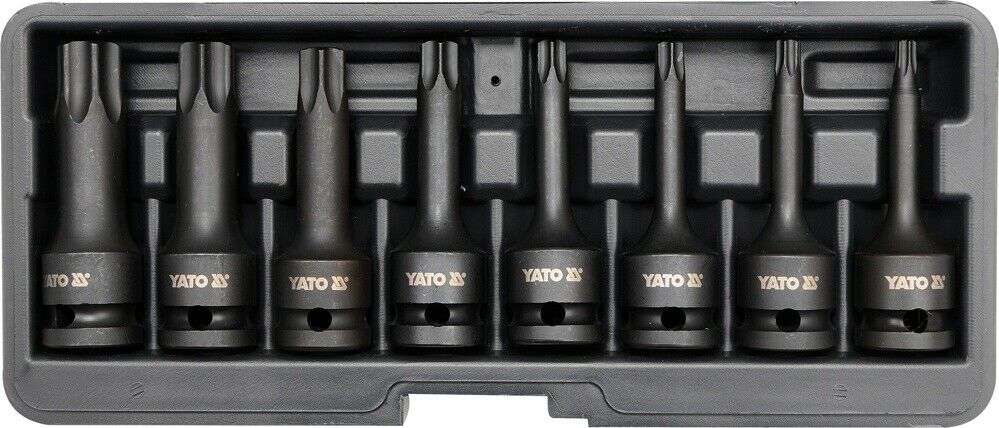 Yato YT-10654 Torx key set 9 partly impact nut impact wrench nut 1/2 "