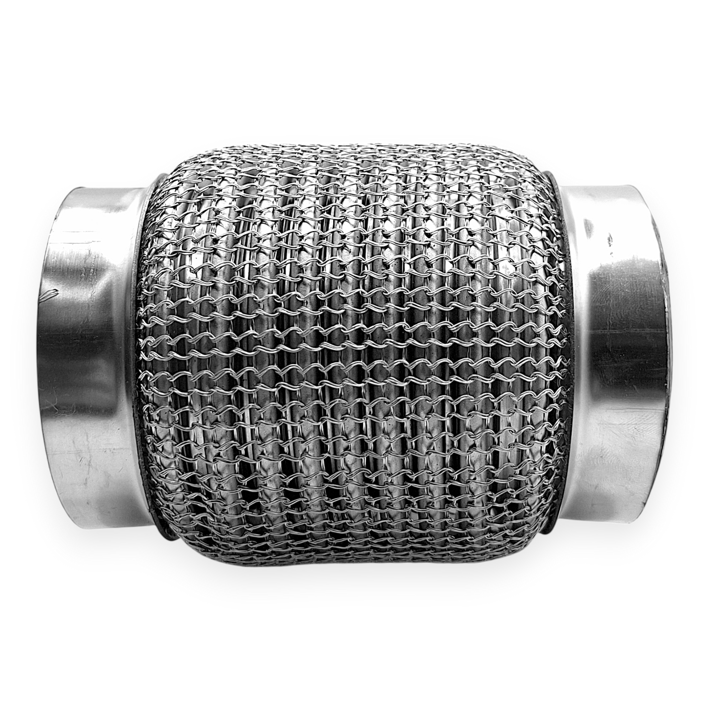 60x100 Flexrohr Flexstück Auspuff Katalysator Softflex Edelstahl mit Interlock