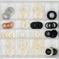 Ablassschrauben Kupferdichtungen Dichtringe Gummidichtung O-Ring Set 120tlg