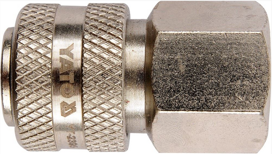 YATO YT-2395 Druckluftkupplung 1/2 Zoll Schnellkupplung Stecknippel Innengewinde