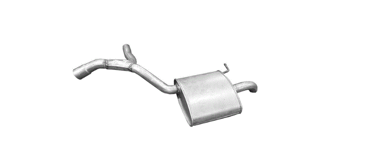 Endschalldämpfer Endtopf Auspuff links für Ford Galaxy Mondeo S-Max 2.2 2.3 TDCI