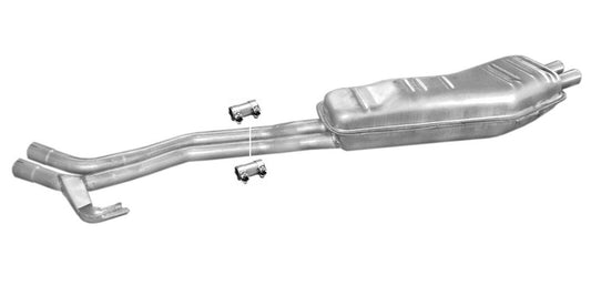 Final absorber end pot exhaust back for BMW 5 Series E34 525i 125kW 06/88-09/90
