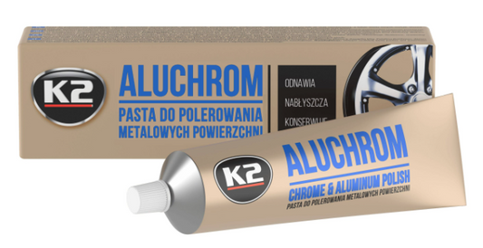 Alufelgen Felgenpolitur Schleipaste Polierpaste Edelstahl Aluminium Chrom 120g