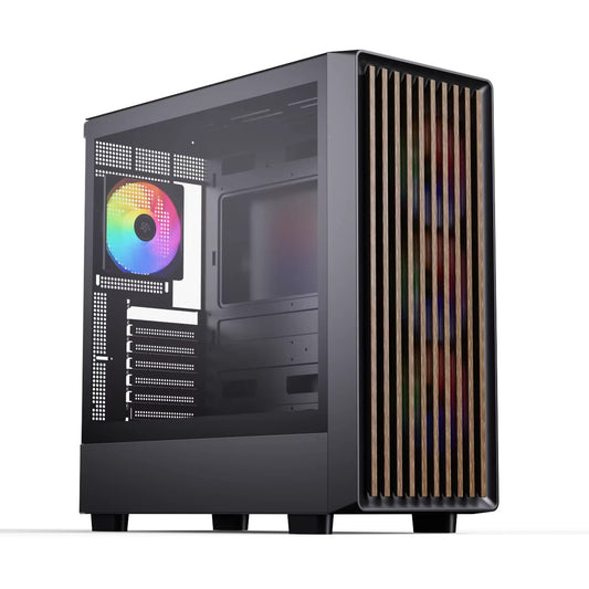 PC Gehäuse Computer Case Gaming ATX M-ATX Mini-ITX schwarz Midi Tower