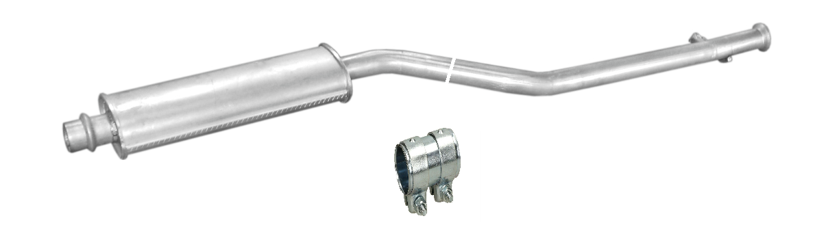 Mitteschalldämpfer Mitteltopf Auspuff Mitte für CITROEN XSARA  2.0HDi 90PS 99-02