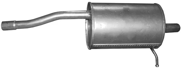 Endschalldämpfer Endtopf Auspuff für Renault Dacia Logan Duster Sandero 1.2 1.6