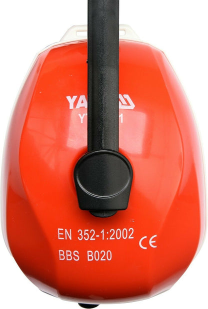 YATO 74621 Kapselgehörschutz Ohrenschützer Bügelgehörschutz 27dB Schallisolation